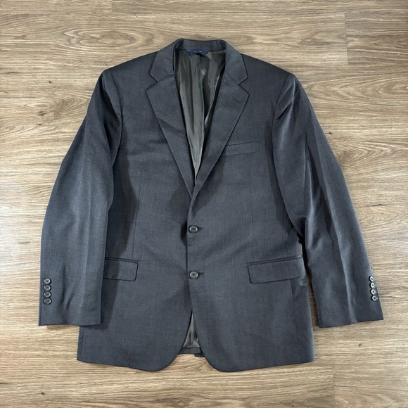 Brooks Brothers Other - Brooks Brothers 1818 Regent Fit 42R Charcoal Gray 100% Wool Blazer Made in Italy
